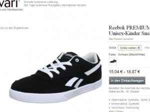 basket reebok enfants