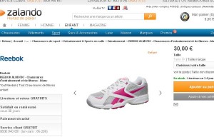 sur zalando les reebok almotio pour enfants sont à 30 euros
