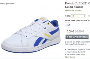 basket reebok enfants