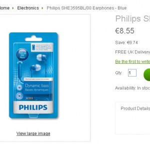 ecouteur philips pas chers