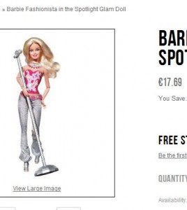 poupée barbie electronique