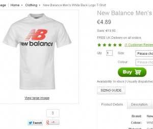 tee shirt new balance
