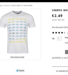 tee shirt umbro 