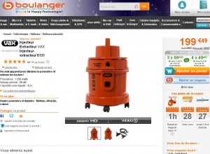 chez boulanger le vax 6131 coute donc plus du double à pres de 200 euros
