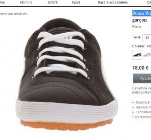 baskets puma pas chère