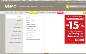 gemo soldes