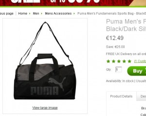 sac de sport puma