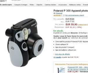 appareil instantané photos