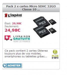 carte micro sd