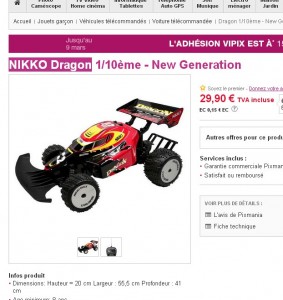 voiture radiocommandée