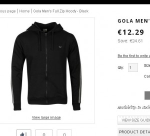 sweat shirt gola