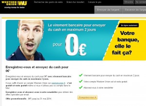 transfert argent western union