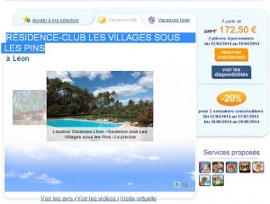 vacances dans les landes