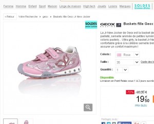 baskets filles pas cheres