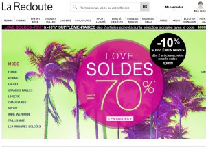 soldes la redoute