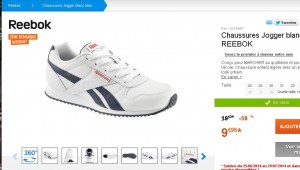 basket reebok enfant