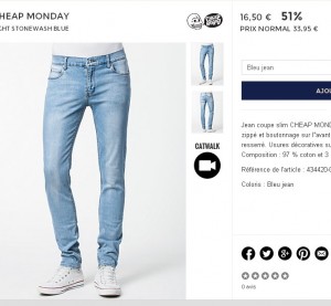 jeans cheap monday