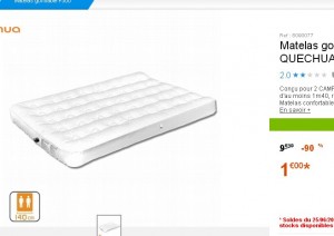 matelas decahlon