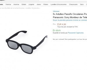 lunettes 3d passives
