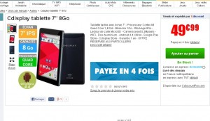 tablette-haier-cdiscount-50-euros