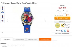 montre super mario