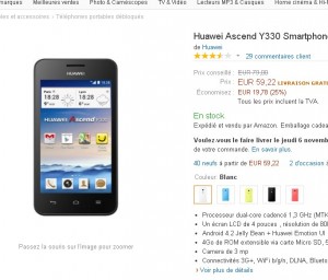 huawei , smartphone pas cher