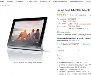 tablette lenovo yoga tab2