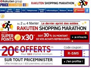 priceminister code réduction 4 fevrier