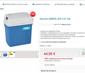 glacière electrique