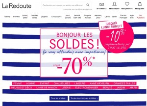 soldes redoute