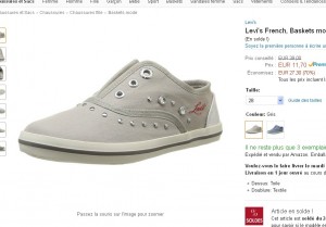 baskets levi's enfants