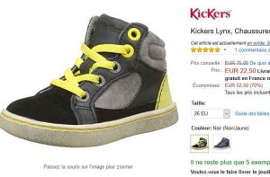 soldes kickers