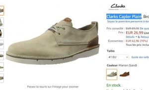 chaussures clarks