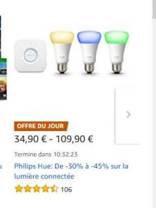 ampoules philips hue