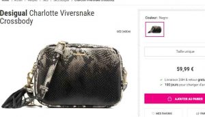 desigual charlotte viversnake