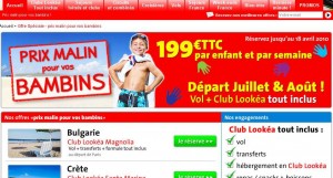 Look Voyages .. vol + sejour enfant à 199 euros en juillet – aout