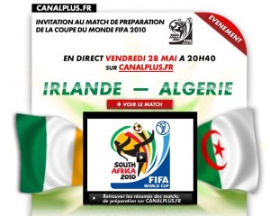 Football : Irlande – Algerie à voir gratuitement le 28 mai