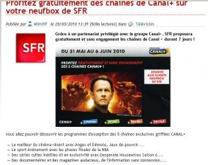 5 chaines canal+ gratuites jusqu’au 6 juin sur neufbox