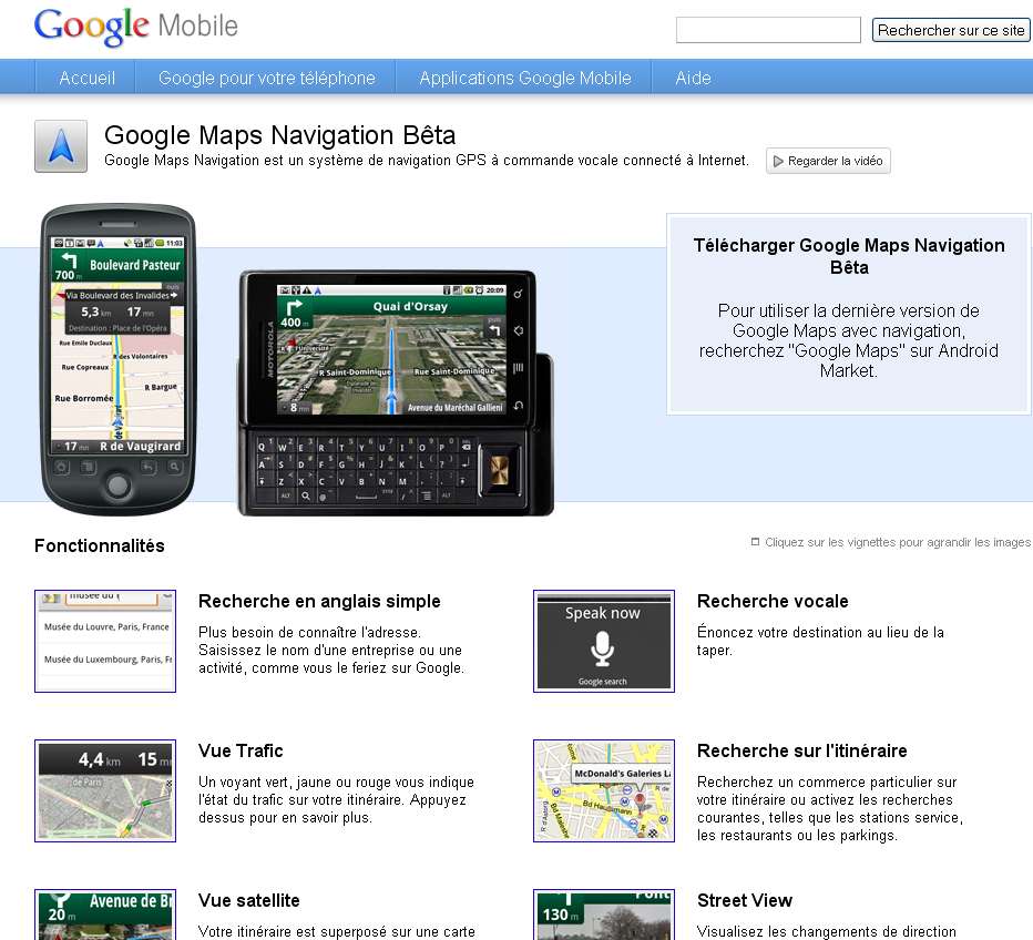 logiciel gps gratuit pour mobile android