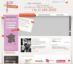 Tous au restaurant du 7 au 13 juin 2010