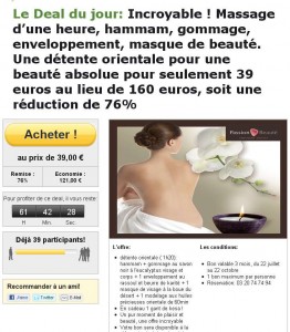 Lille : Seance bien etre à 39 euros au lieu de 160