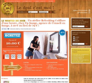 SherifDeal .. nouveau site de « Deal » pour les parisiens .. TERMINE