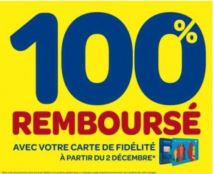 Carrefour : des dizaines de produits 100 pourcent remboursés à partir du 2 décembre