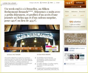 2 nuits en hotel 4 étoiles à Bruxelles pour 144 euros