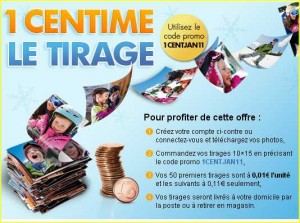 4.45 euros le developpement de 50 photos port inclu