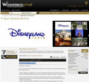 Disneyland Paris : 1 nuit en 3 étoiles et 2 entrées pour 159 euros .. terminé