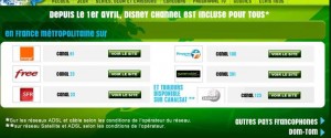 Disney Channel Gratuit en France sur les box et le cable