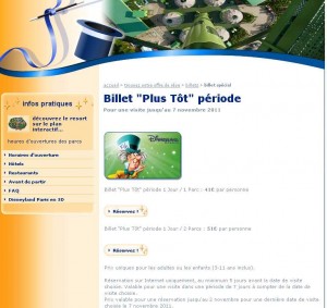 Disneyland Paris : achetez vos entrées sur internet et payez moins cher
