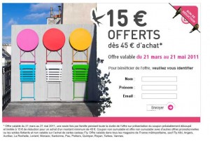 Magasins Fly  : 15 euros de reduction pour 45 d’achats