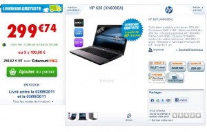 un pc portable pas cher à moins de 300 euros livraison incluse